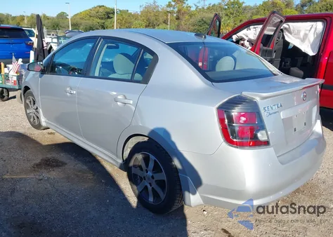 2012 Nissan Sentra 2.0 Sr z USA, uszkodzony, nr VIN 3N1AB6AP6CL658266